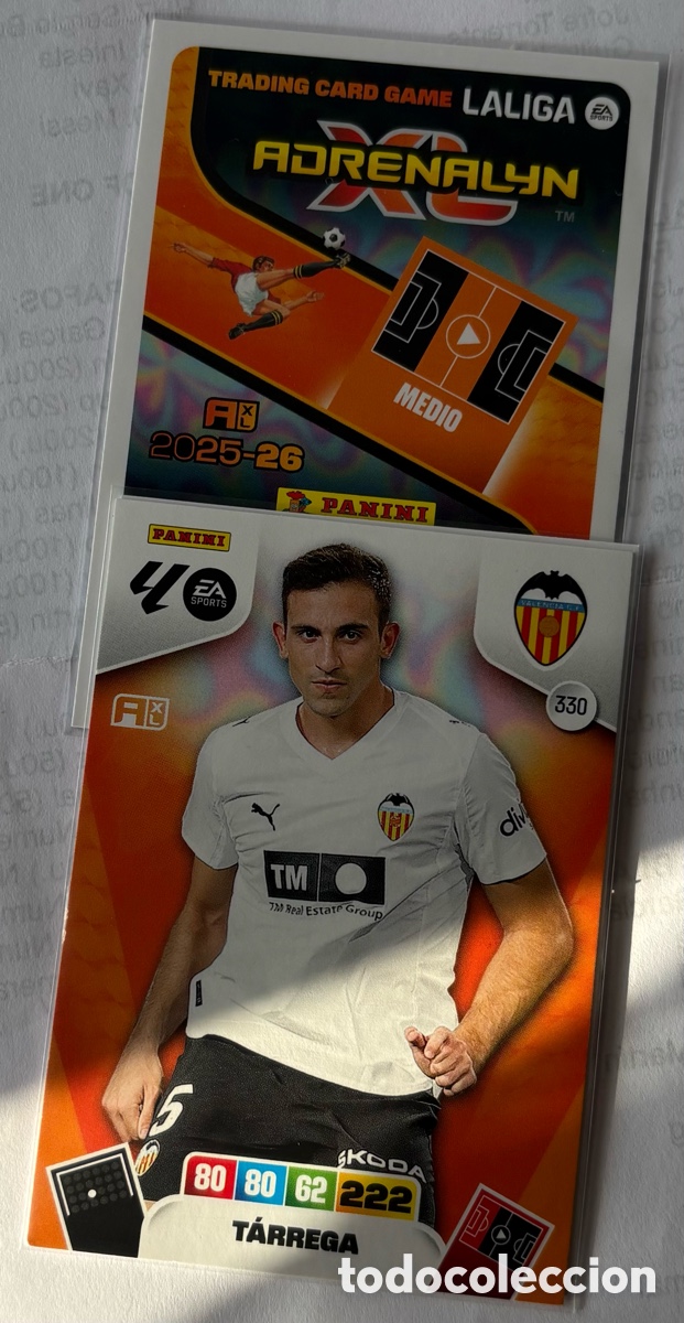 Cromos de F&uacute;tbol: ADRENALYN 25-26 VALENCIA 330