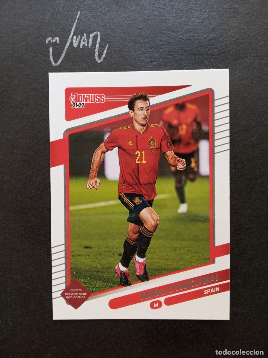 Cromos de F&uacute;tbol: N&ordm; 150 OYARZABAL ESPA&Ntilde;A REAL SOCIEDAD ⚽ PANINI &reg; DONRUSS ROAD FIFA WORLD CUP QATAR 2021 2022 21 22
