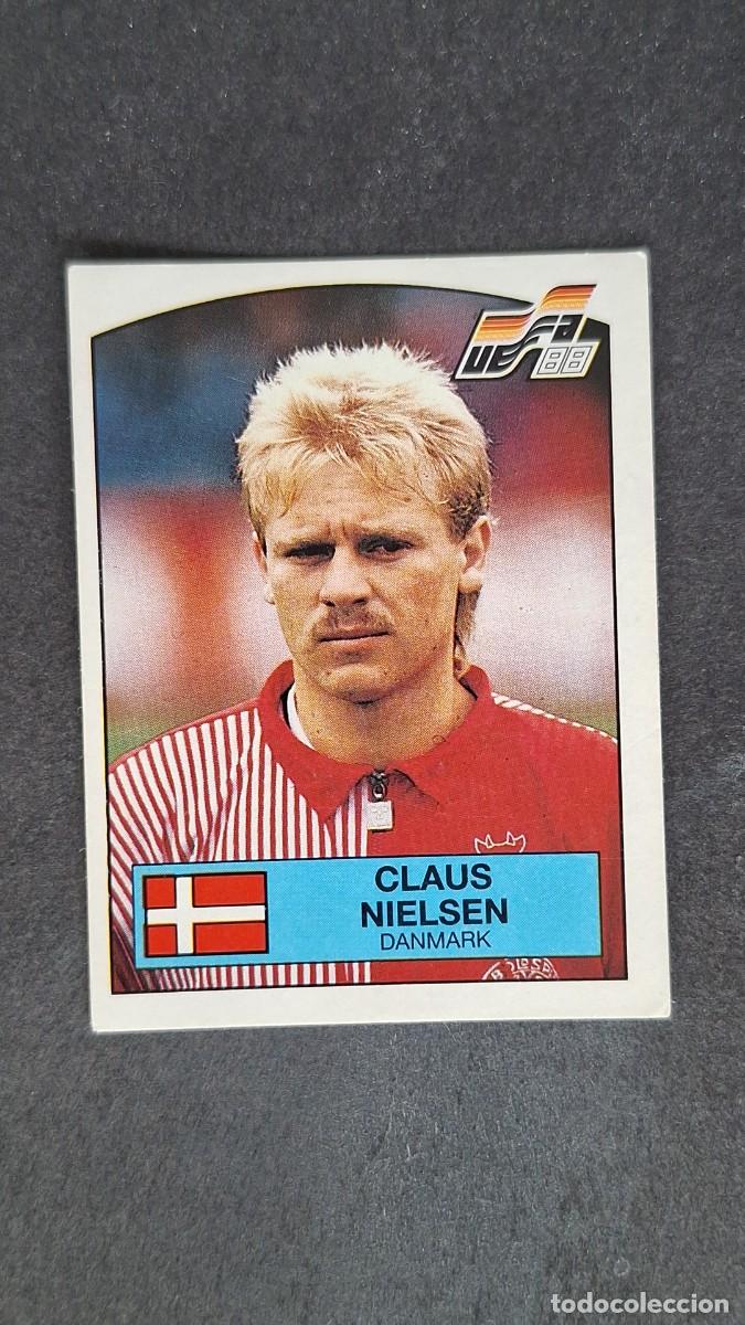 Football Stickers: L2 CLAUS NIELSEN SELECCION DINAMARCA 125 EUROCOPA ALEMANIA 88 1988 PANINI NUNCA PEGADO SIN PEGAR