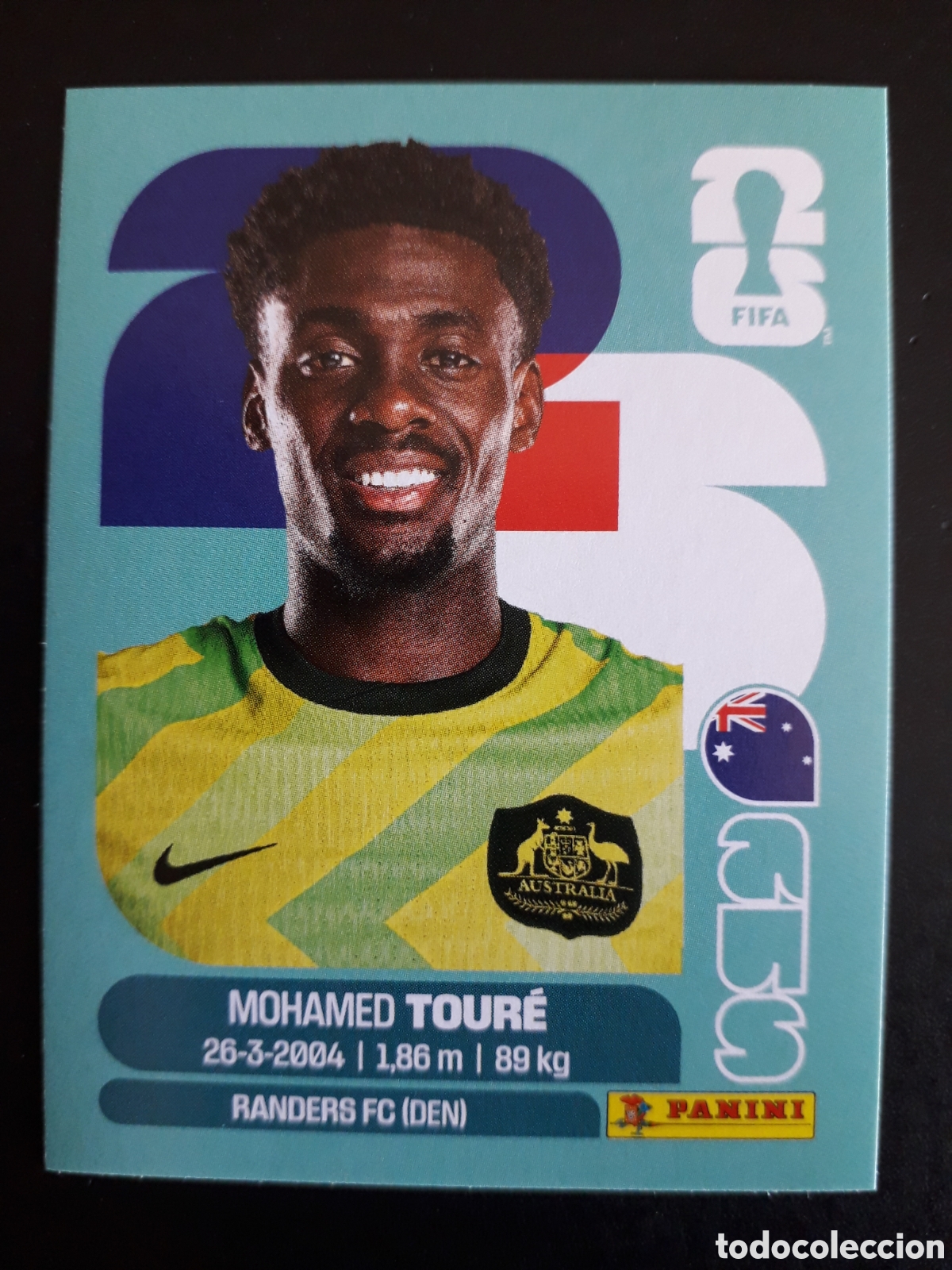 Football Stickers: TOUR&Eacute; AUSTRALIA AUS 20 MUNDIAL F&Uacute;TBOL 2026 FIFA WORLD CUP PANINI SIN PEGAR PEDIDO M&Iacute;NIMO 3&euro;