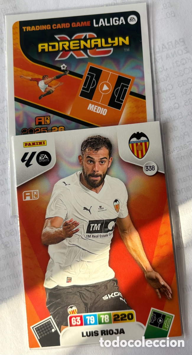 Football Stickers: ADENALYN 25-26 / VALENCIA 338