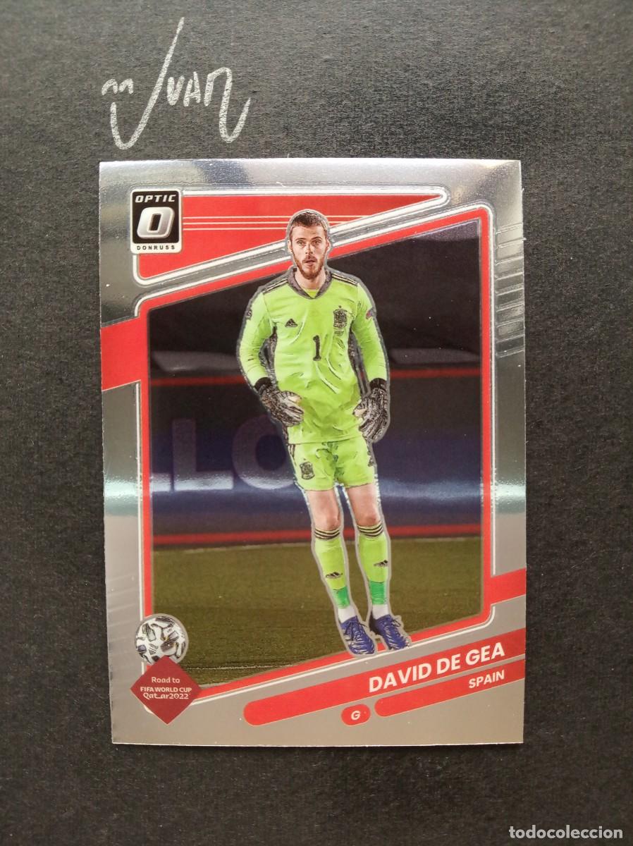 Football Stickers: 142 OPTIC GEA ESPA&Ntilde;A MANCHESTER UNITED ⚽ PANINI &reg; DONRUSS ROAD FIFA WORLD CUP QATAR 2021 2022 21 22