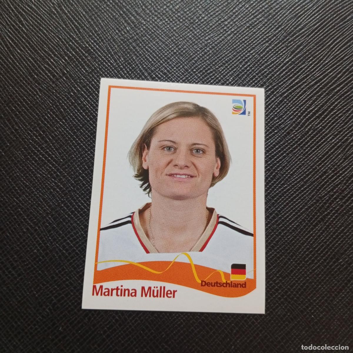 Football Stickers: 42 MARTINA MULLER ALEMANIA PANINI FEMENINO WOMEN&acute;S MUNDIAL 2011 ALEMANIA 11 SIN PEGAR A205 PG14