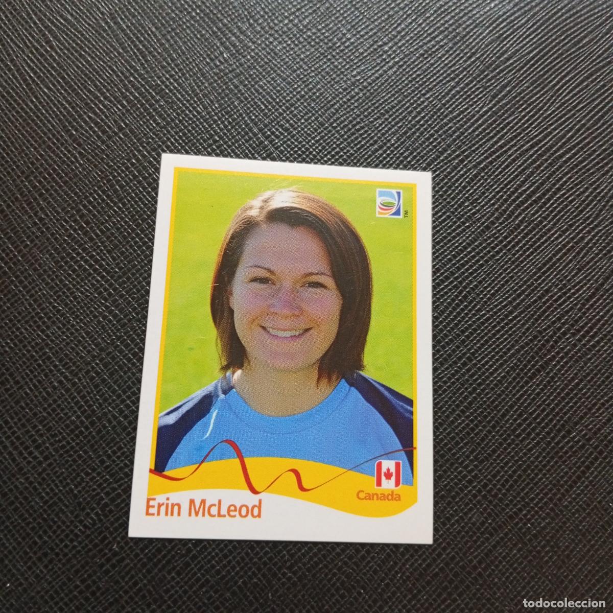 Cromos de F&uacute;tbol: 48 ERIN MCLEOD CANADA PANINI FEMENINO WOMEN&acute;S MUNDIAL 2011 ALEMANIA 11 SIN PEGAR A205 PG14
