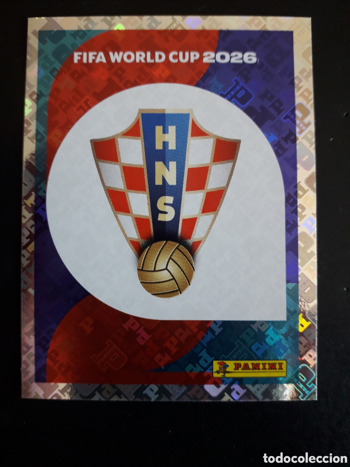 Cromos de F&uacute;tbol: ESCUDO CROACIA CRO 1 MUNDIAL F&Uacute;TBOL 2026 FIFA WORLD CUP PANINI SIN PEGAR PEDIDO M&Iacute;NIMO 3&euro;.