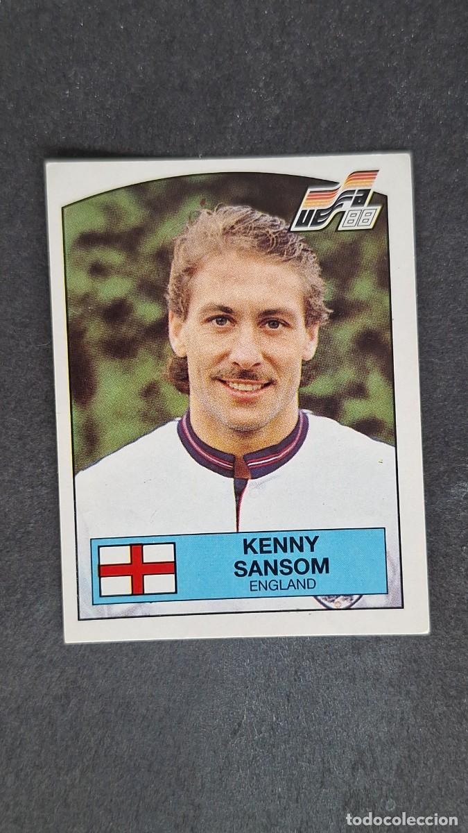 Cromos de F&uacute;tbol: L2 KENNY SANSOM SELECCION INGLATERRA 167 EUROCOPA ALEMANIA 88 1988 PANINI NUNCA PEGADO SIN PEGAR