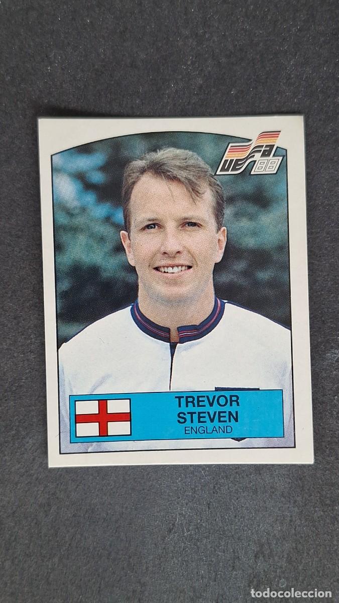 Cromos de F&uacute;tbol: L2 TREVOR STEVEN SELECCION INGLATERRA 169 EUROCOPA ALEMANIA 88 1988 PANINI NUNCA PEGADO SIN PEGAR