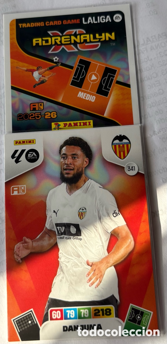 Cromos de Futebol: ADRENALYN 25-26 val&egrave;ncia 341