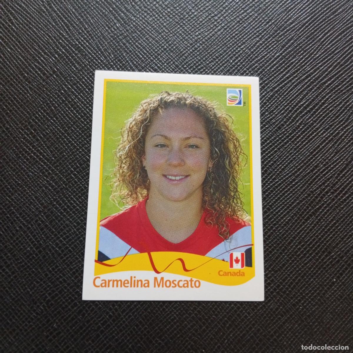 Cromos de F&uacute;tbol: 55 CARMELINA MOSCATO CANADA PANINI FEMENINO WOMEN&acute;S MUNDIAL 2011 ALEMANIA 11 SIN PEGAR A205 PG15