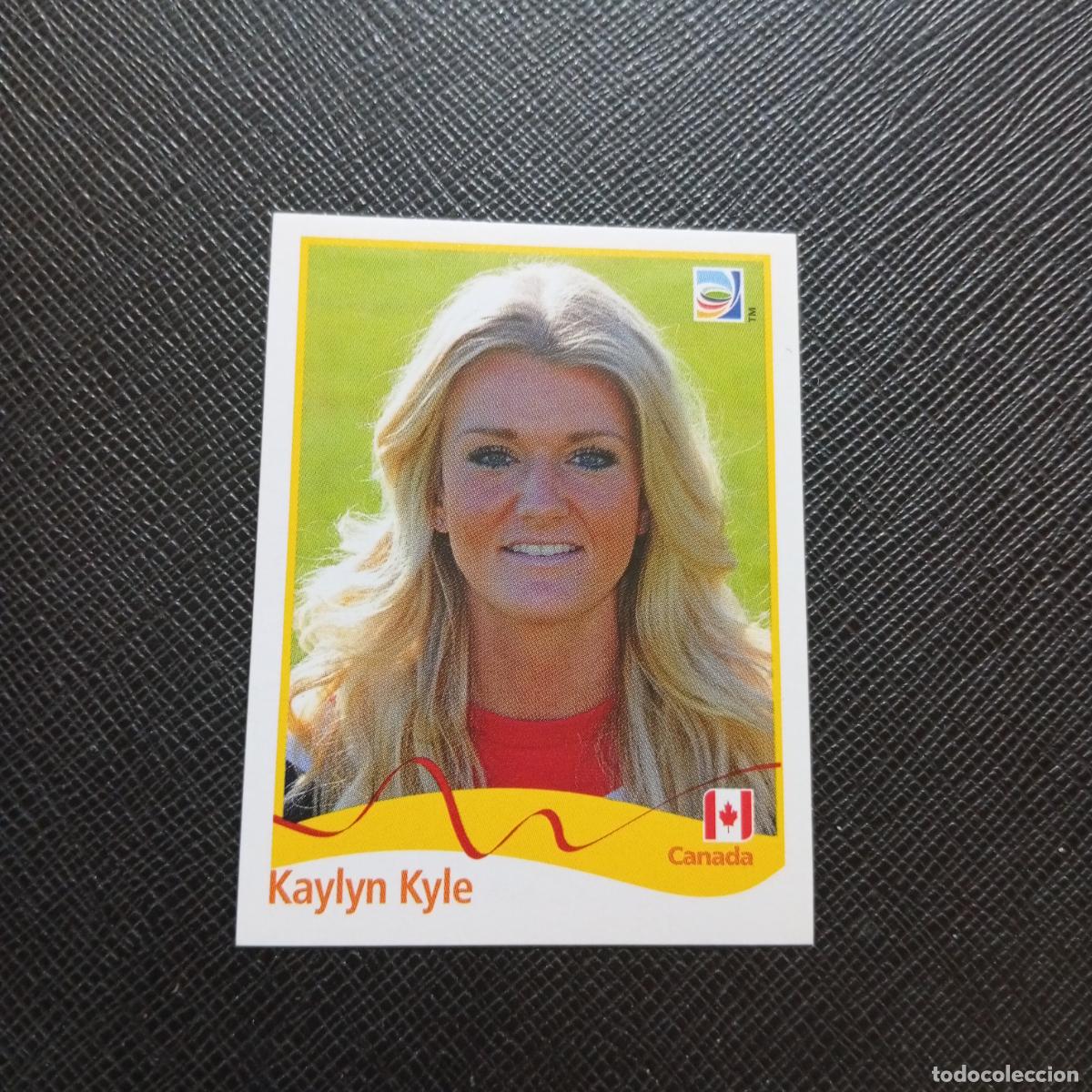 Fu&szlig;ball-Sticker: 56 KAYLYN KYLE CANADA PANINI FEMENINO WOMEN&acute;S MUNDIAL 2011 ALEMANIA 11 SIN PEGAR A205 PG16
