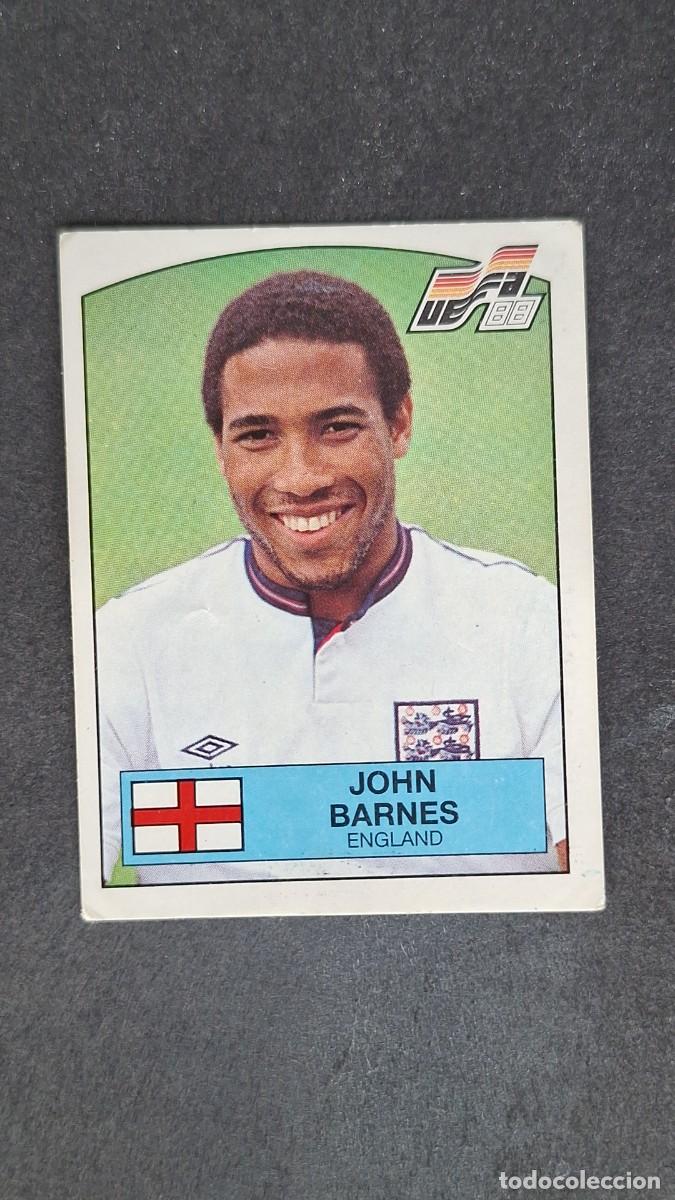 Fu&szlig;ball-Sticker: L2 JOHN BARNES SELECCION INGLATERRA 179 EUROCOPA ALEMANIA 88 1988 PANINI NUNCA PEGADO SIN PEGAR