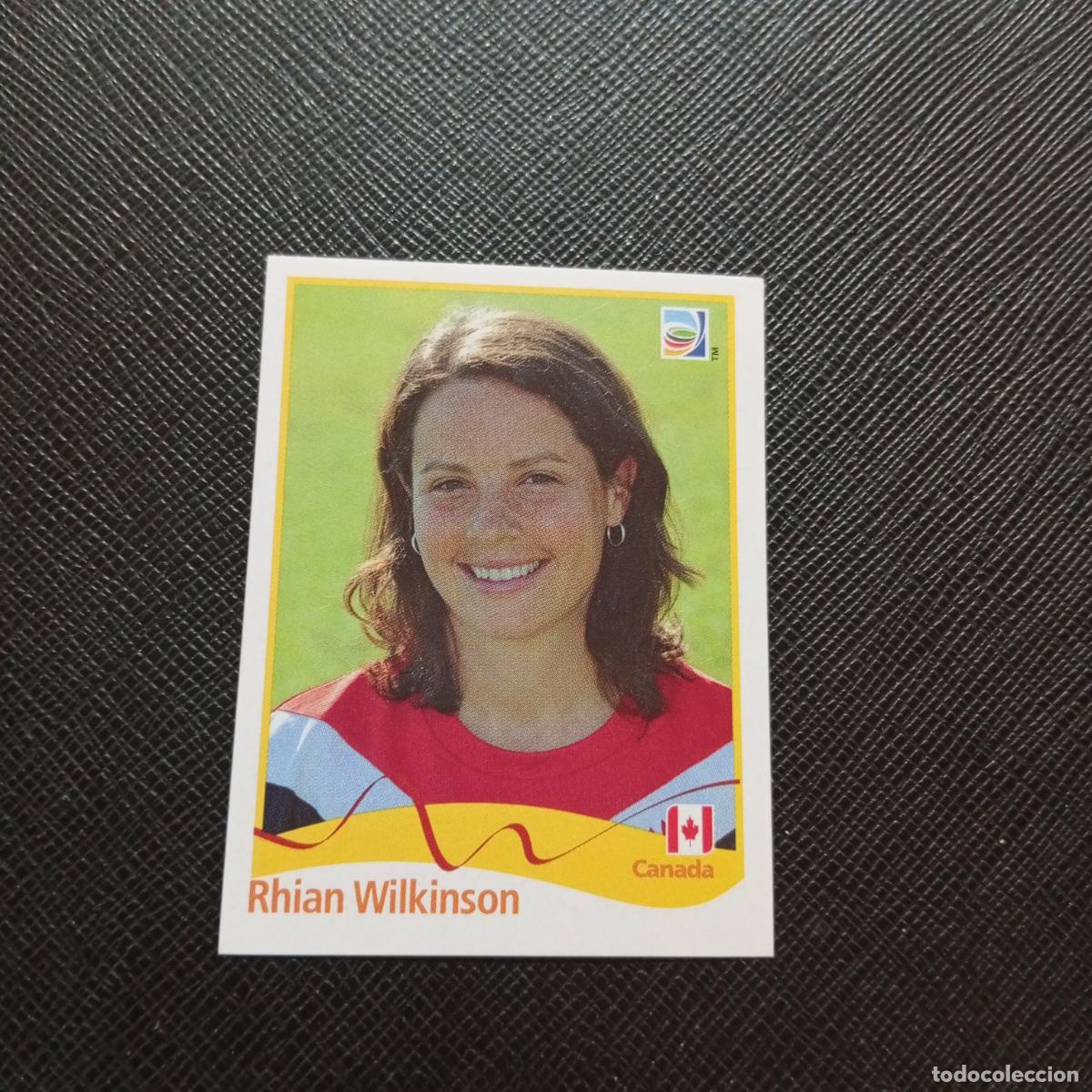 Fu&szlig;ball-Sticker: 58 RHIAN WILKINSON CANADA PANINI FEMENINO WOMEN&acute;S MUNDIAL 2011 ALEMANIA 11 SIN PEGAR A205 PG16