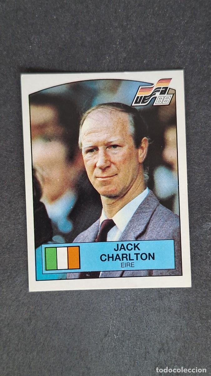 Figurine di Calcio: L2 JACK CHARLTON SELECCION EIRE 186 EUROCOPA ALEMANIA 88 1988 PANINI NUNCA PEGADO SIN PEGAR