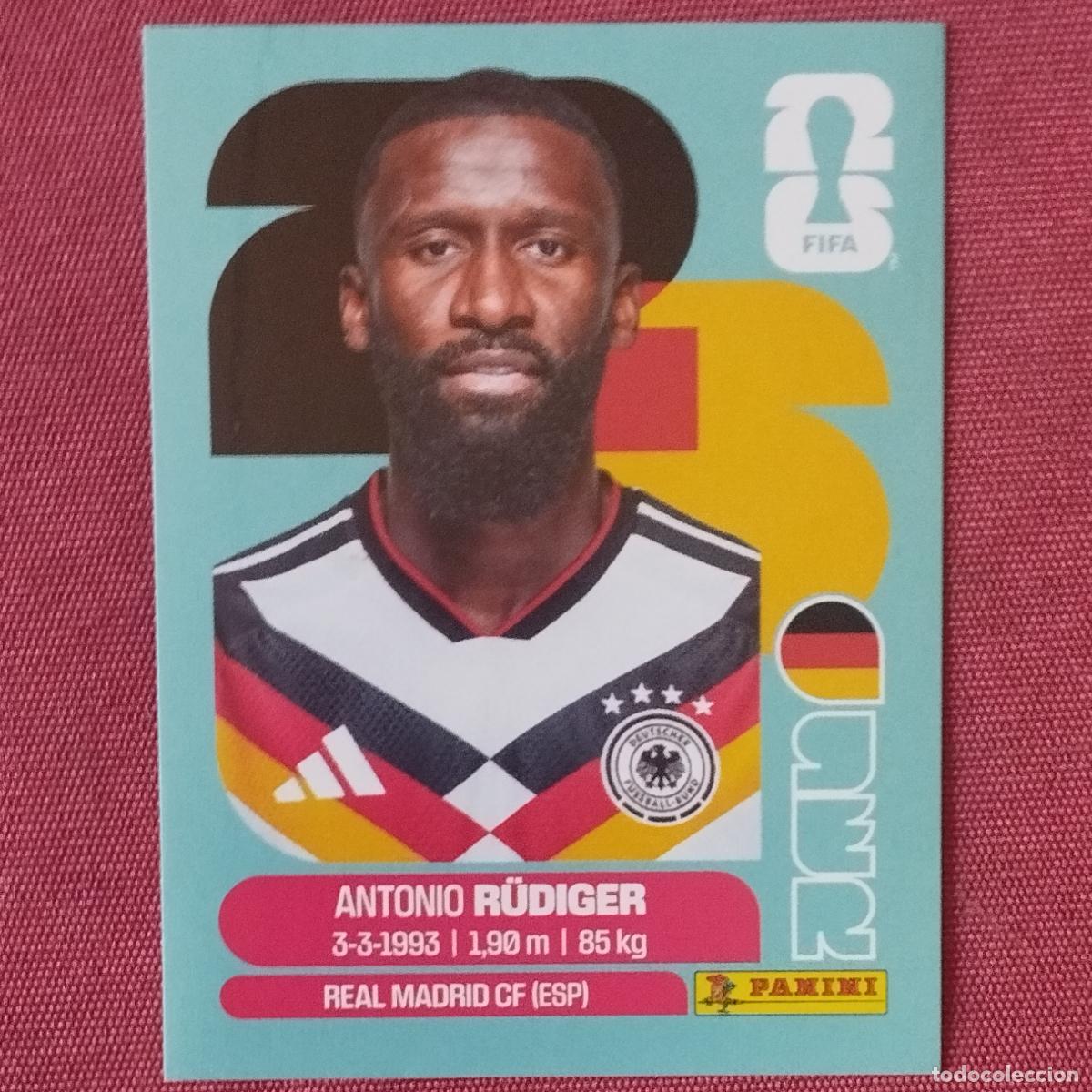 Figurine di Calcio: ANTONIO R&Uuml;DIGER - GER 6 - ALEMANIA - MUNDIAL - FIFA WORLD CUP - 2026