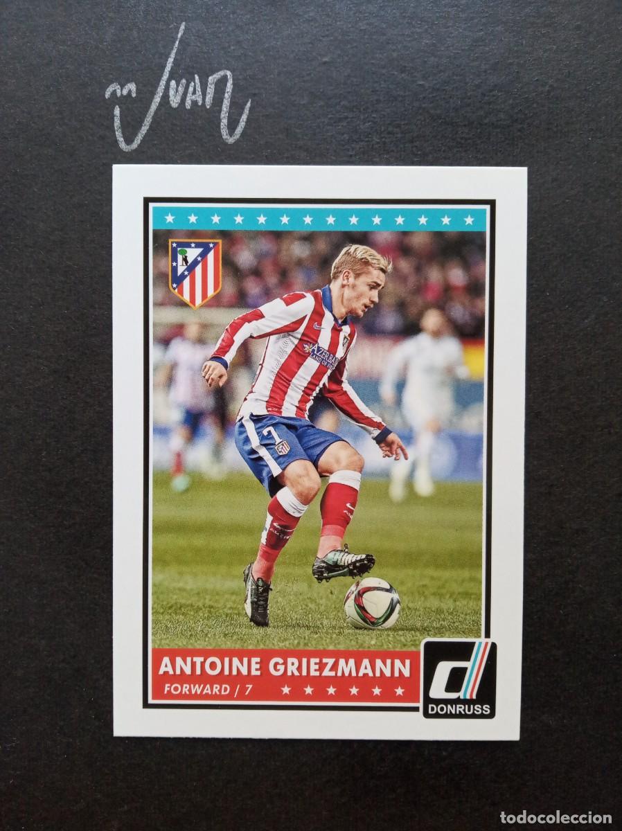 Cromos de F&uacute;tbol: N&ordm; 27 GRIEZMANN FRANCIA ATLETICO MADRID ⚽ PANINI &reg; DONRUSS SOCCER 2015 2016 15 16 NUEVO
