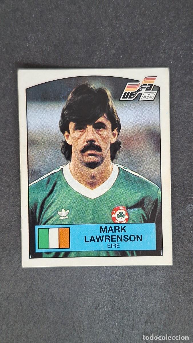 Cromos de F&uacute;tbol: L2 MARK LAWRENSON SELECCION EIRE 196 EUROCOPA ALEMANIA 88 1988 PANINI NUNCA PEGADO SIN PEGAR