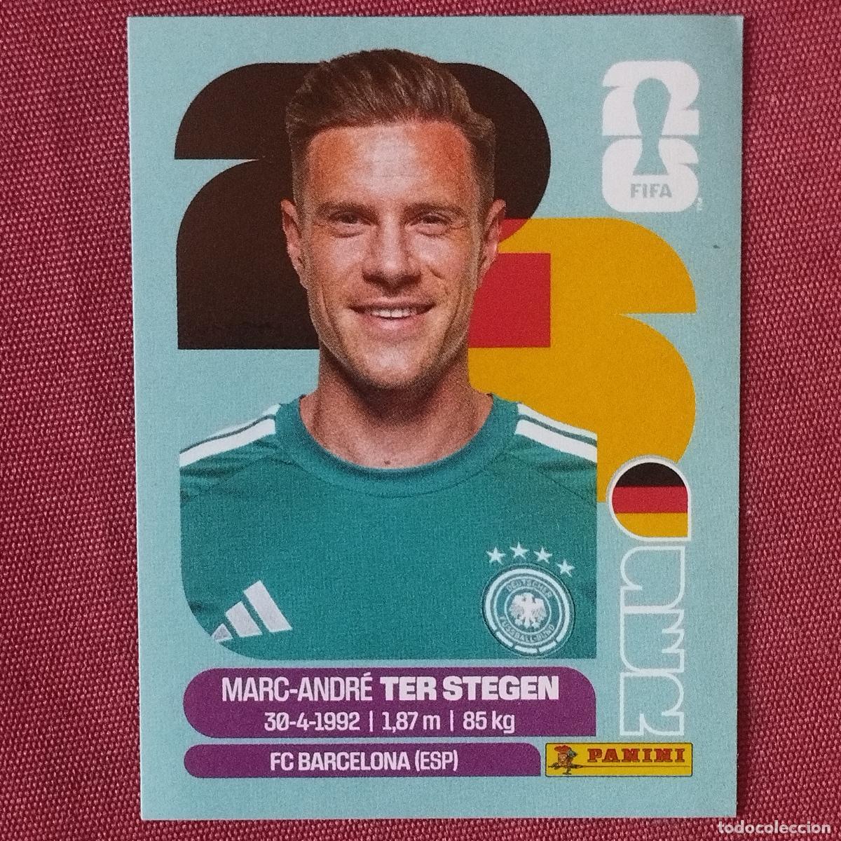 Cromos de F&uacute;tbol: MARC ANDRE TERSTEGEN - GER 2 - ALEMANIA - MUNDIAL - FIFA WORLD CUP - 2026