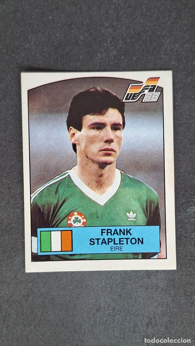 Cromos de F&uacute;tbol: L2 FRANK STAPLETON SELECCION EIRE 203 EUROCOPA ALEMANIA 88 1988 PANINI NUNCA PEGADO SIN PEGAR