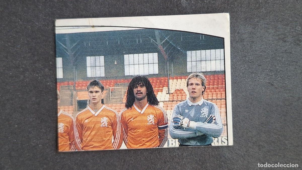 Cromos de F&uacute;tbol: L2 EQUIPO SELECCION HOLANDA 208 EUROCOPA ALEMANIA 88 1988 PANINI NUNCA PEGADO SIN PEGAR