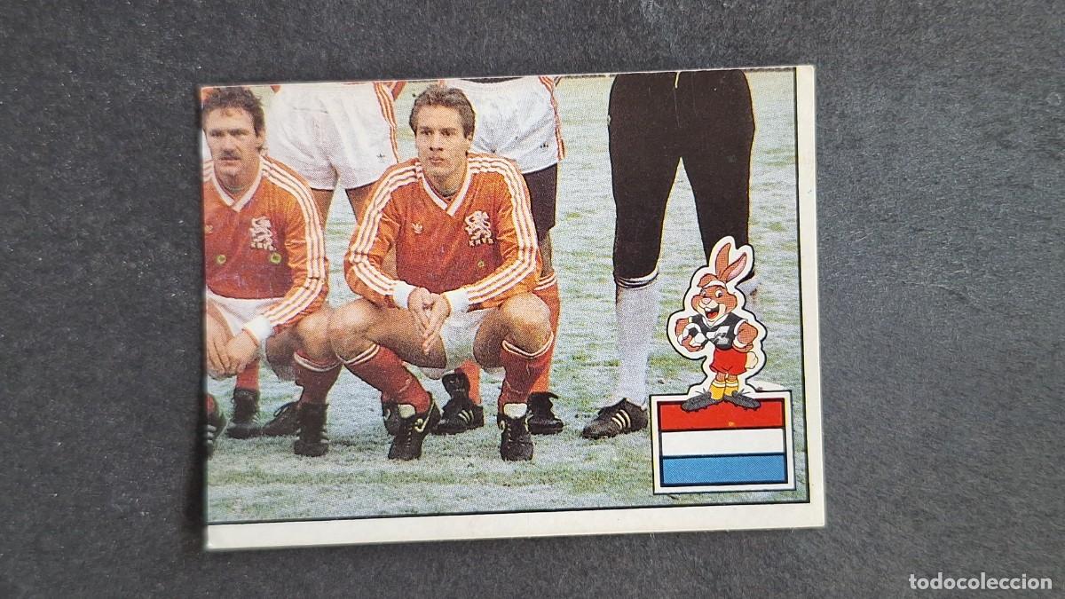 Cromos de F&uacute;tbol: L2 EQUIPO SELECCION HOLANDA 210 EUROCOPA ALEMANIA 88 1988 PANINI NUNCA PEGADO SIN PEGAR