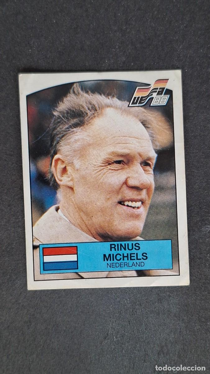 Figurine di Calcio: L2 RINUS MICHELS SELECCION HOLANDA 213 EUROCOPA ALEMANIA 88 1988 PANINI NUNCA PEGADO SIN PEGAR