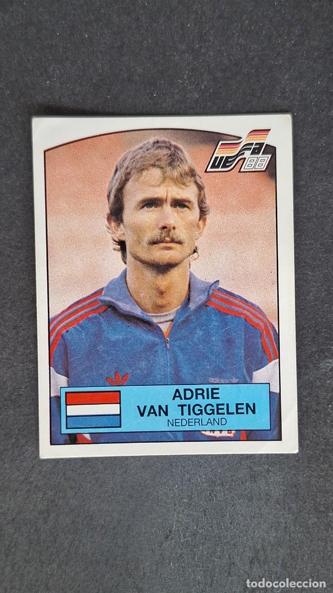 Football Stickers: L2 ADRIE VAN TIGGELEN SELECCION HOLANDA 219 EUROCOPA ALEMANIA 88 1988 PANINI NUNCA PEGADO SIN PEGAR