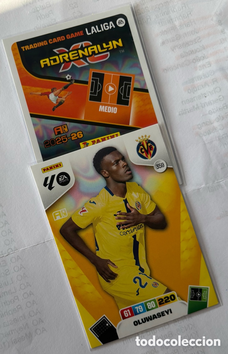 Football Stickers: ADRENALYN 25-26 VILLARREAL 359
