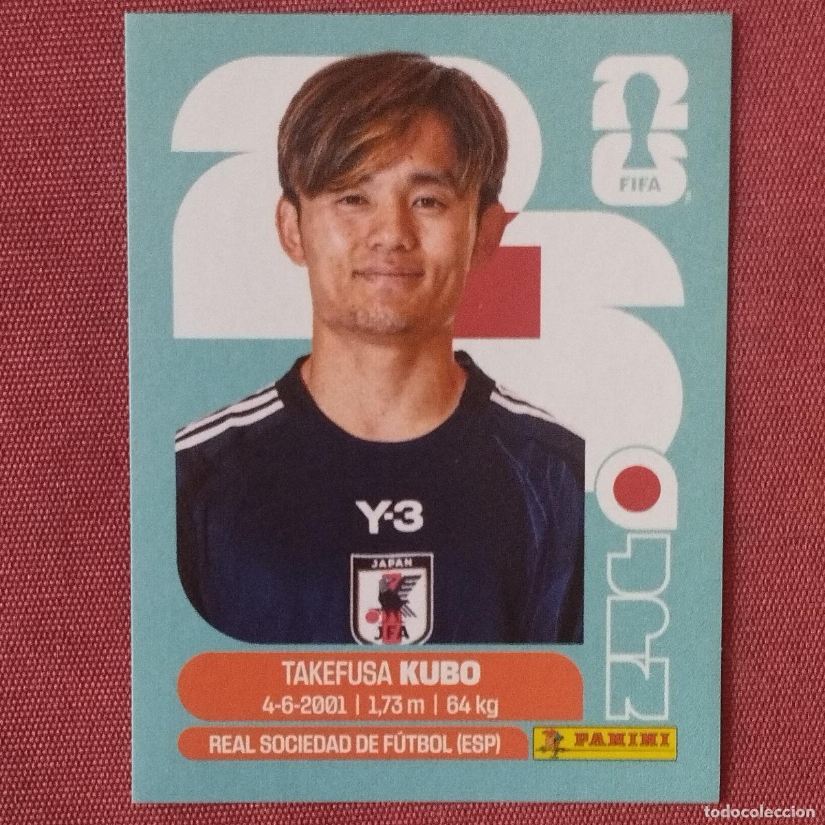 Football Stickers: TAKEFUSA KUBO - JPN 12 - JAPON - MUNDIAL - FIFA WORLD CUP - 2026