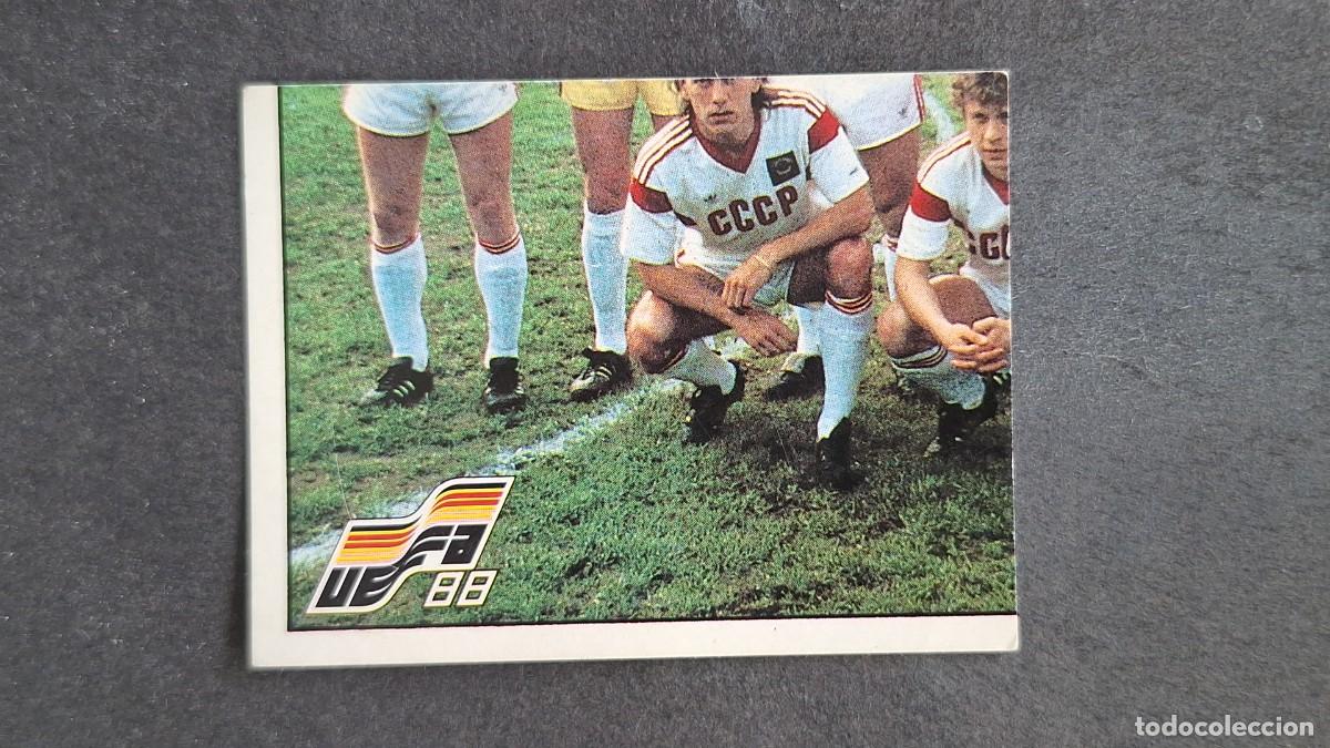 Cromos de Futebol: L2 EQUIPO SELECCION SSSR 236 EUROCOPA ALEMANIA 88 1988 PANINI NUNCA PEGADO SIN PEGAR