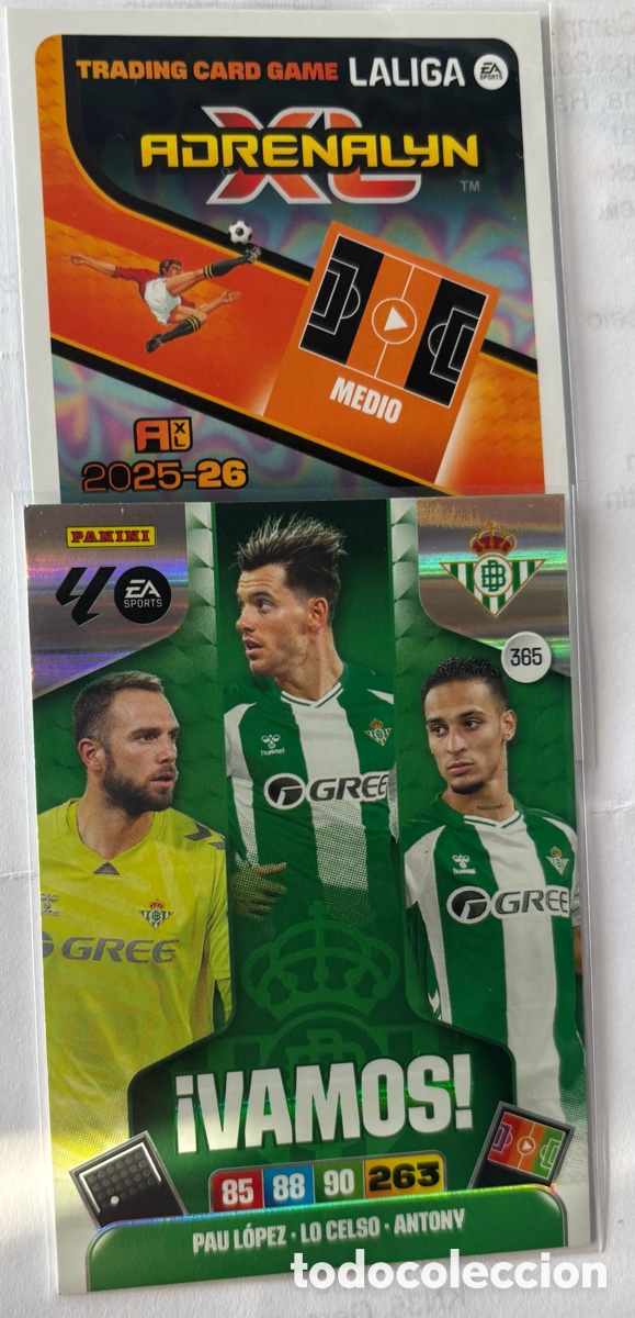 Cromos de Futebol: ADRENALYN 25-26 VAMOS 365