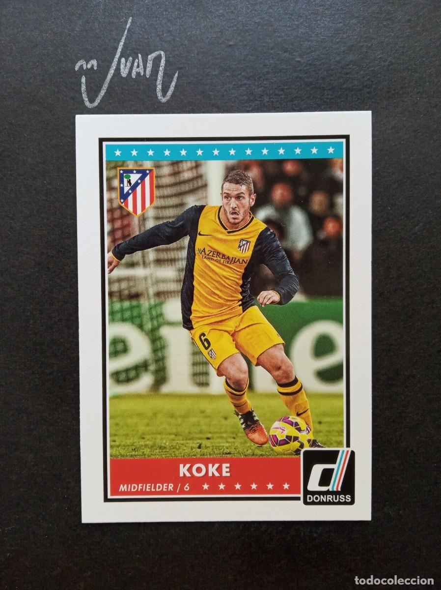 Cromos de Futebol: N&ordm; 29 KOKE ATLETICO MADRID ⚽ PANINI &reg; DONRUSS SOCCER 2015 2016 LIGA FUTBOL 15 16 NUEVO