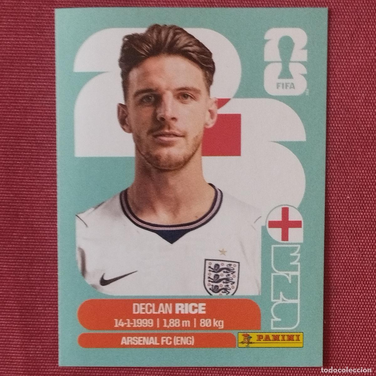 Cromos de Futebol: DECLAN RICE - ENG 10 - INGLATERRA - MUNDIAL - FIFA WORLD CUP - 2026