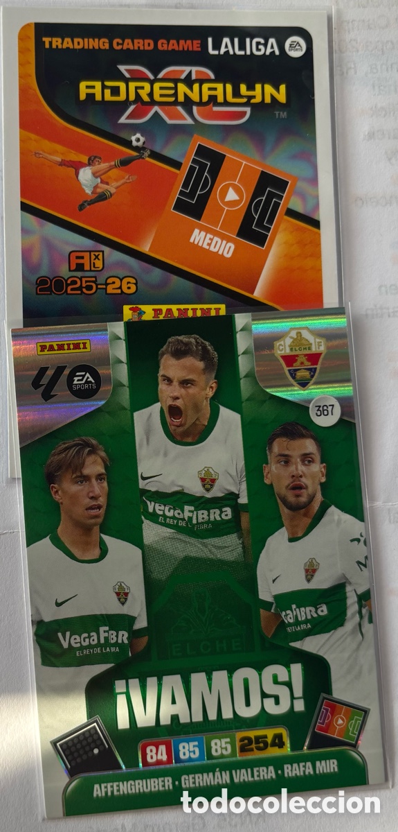 Cromos de Futebol: ADRENALYN 25-26 vamos 367