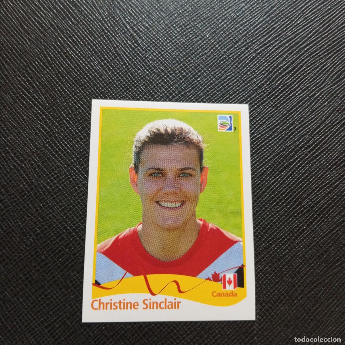 Cromos de Futebol: 62 CRISITNE SINCLAIR CANADA PANINI FEMENINO WOMEN&acute;S MUNDIAL 2011 ALEMANIA 11 SIN PEGAR A205 PG16