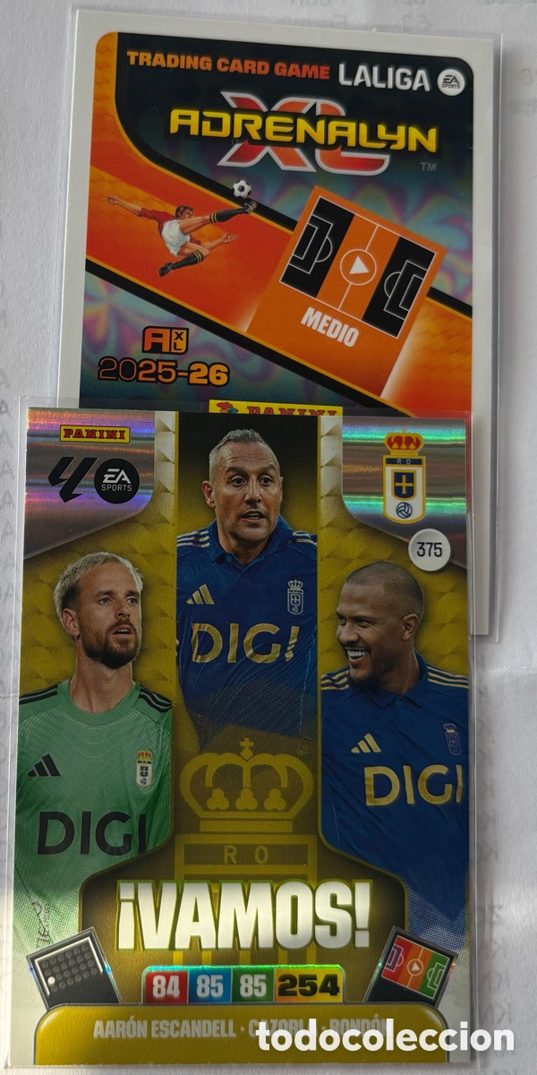 Cromos de F&uacute;tbol: Adrenalyn 25-26/ VAMOS 375