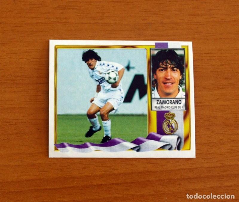 Cromos de F&uacute;tbol: Real Madrid - Zamorano - Ediciones Este Liga 1995-1996, 95-96 - Nunca Pegado