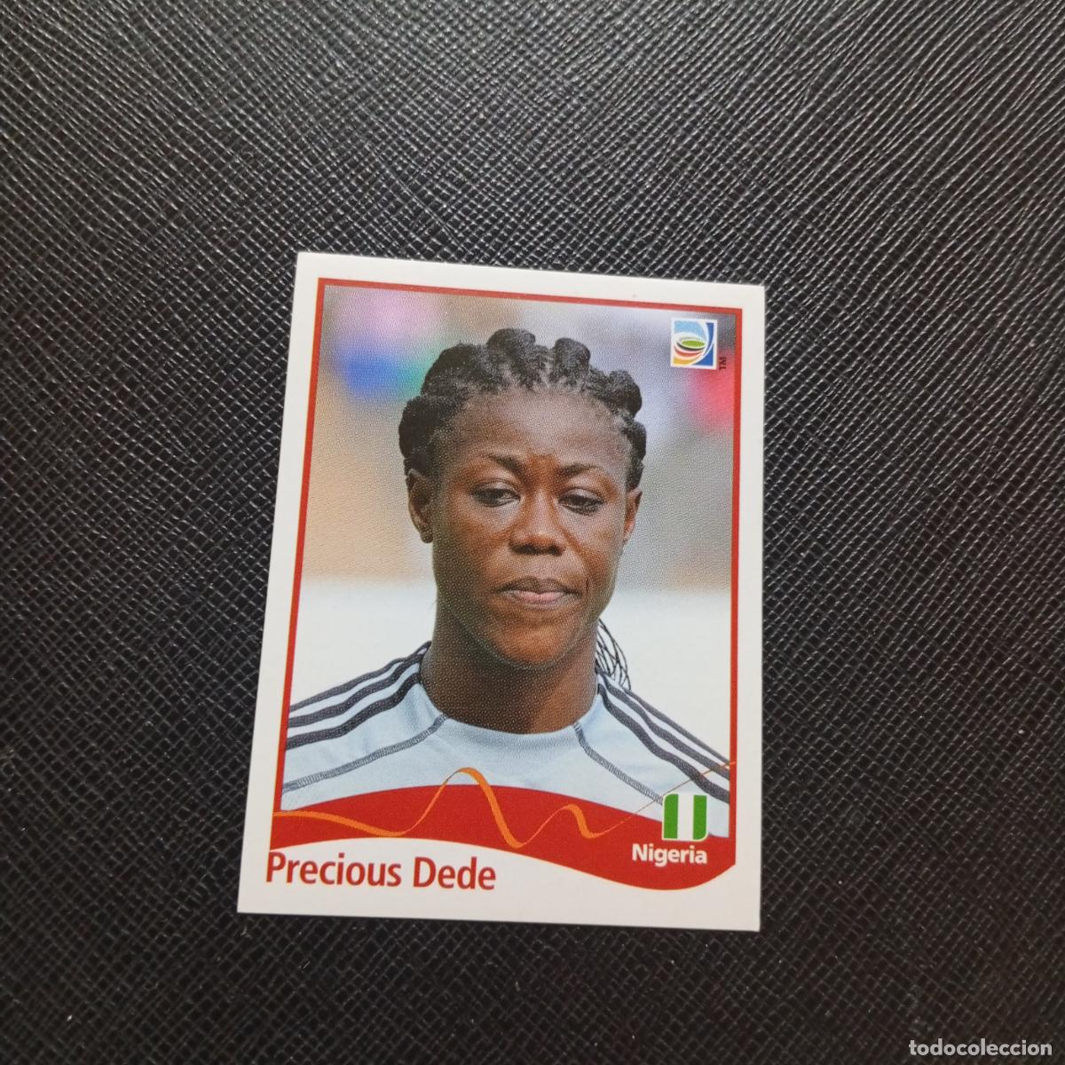 Fu&szlig;ball-Sticker: 66 PRECIOUS DEDE NIGERIA PANINI FEMENINO WOMEN&acute;S MUNDIAL 2011 ALEMANIA 11 SIN PEGAR A205 PG19