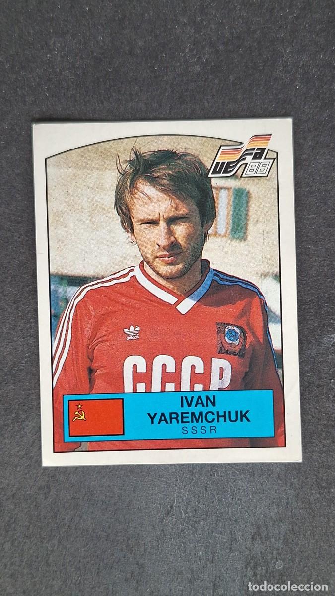 Fu&szlig;ball-Sticker: L2 IVAN YAREMCHUK SELECCION SSSR 251 EUROCOPA ALEMANIA 88 1988 PANINI NUNCA PEGADO SIN PEGAR