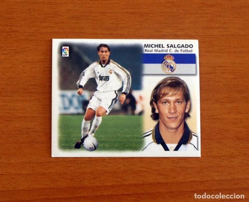 Fu&szlig;ball-Sticker: Real Madrid - Michel Salgado - Ediciones Este Liga 1999-2000, 99-00 - Nunca Pegado