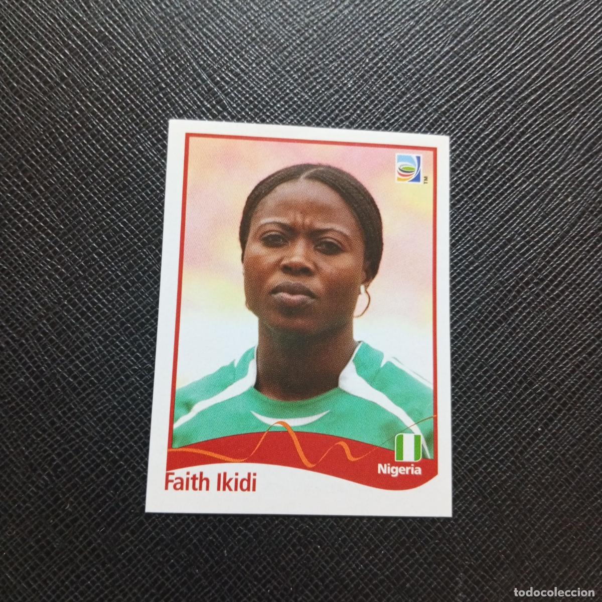 Cromos de F&uacute;tbol: 69 FAITH IKIDI NIGERIA PANINI FEMENINO WOMEN&acute;S MUNDIAL 2011 ALEMANIA 11 SIN PEGAR A205 PG19