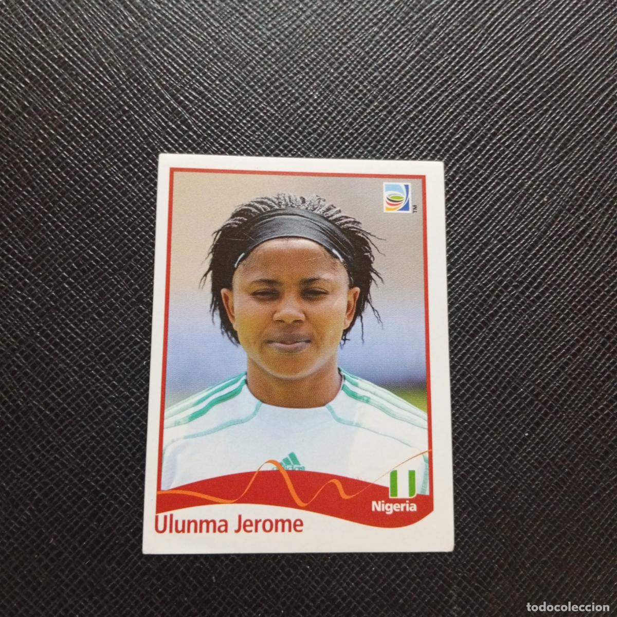 Cromos de F&uacute;tbol: 70 ULNMA JEROME NIGERIA PANINI FEMENINO WOMEN&acute;S MUNDIAL 2011 ALEMANIA 11 SIN PEGAR A205 PG19