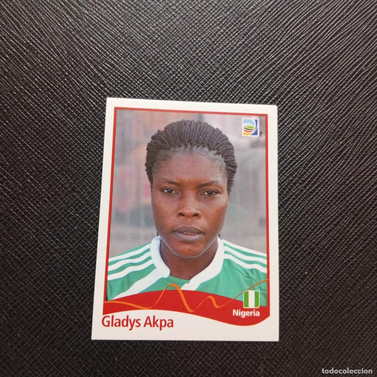 Cromos de F&uacute;tbol: 71 GALYS AKPA NIGERIA PANINI FEMENINO WOMEN&acute;S MUNDIAL 2011 ALEMANIA 11 SIN PEGAR A205 PG19