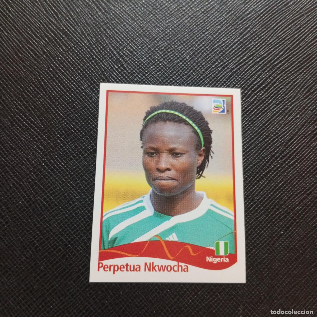 Cartes &agrave; collectionner de Football: 72 PERPETUA NKWOCHA NIGERIA PANINI FEMENINO WOMEN&acute;S MUNDIAL 2011 ALEMANIA 11 SIN PEGAR A205 PG19