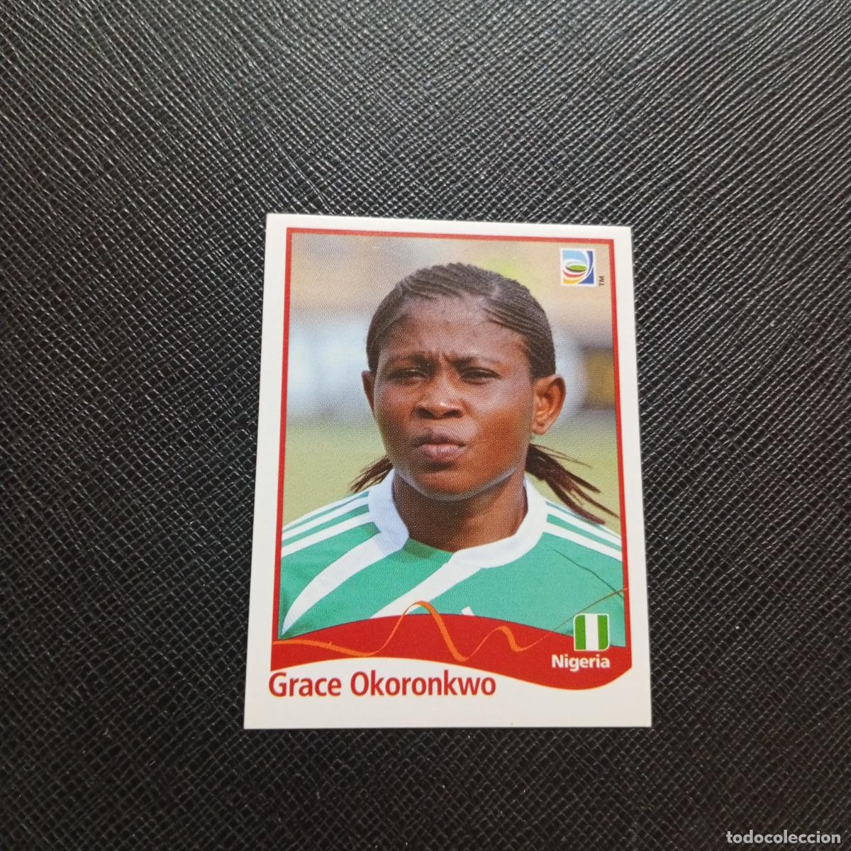 Cromos de F&uacute;tbol: 74 GRACE OKORONKWO NIGERIA PANINI FEMENINO WOMEN&acute;S MUNDIAL 2011 ALEMANIA 11 SIN PEGAR A205 PG19