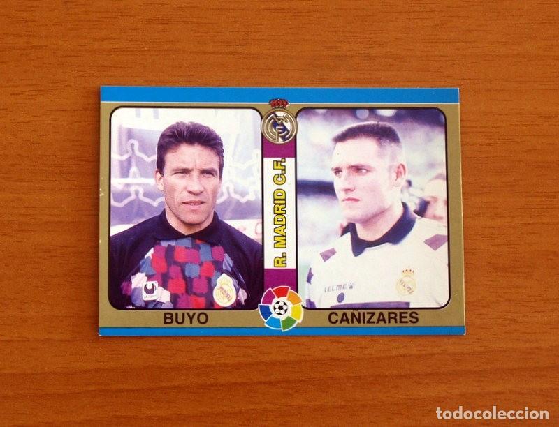 Cartes &agrave; collectionner de Football: Real Madrid -N&ordm; 28 Buyo-Ca&ntilde;izares - Fichas Liga Mundicromo F&uacute;tbol Total 1994-1995, 94-95