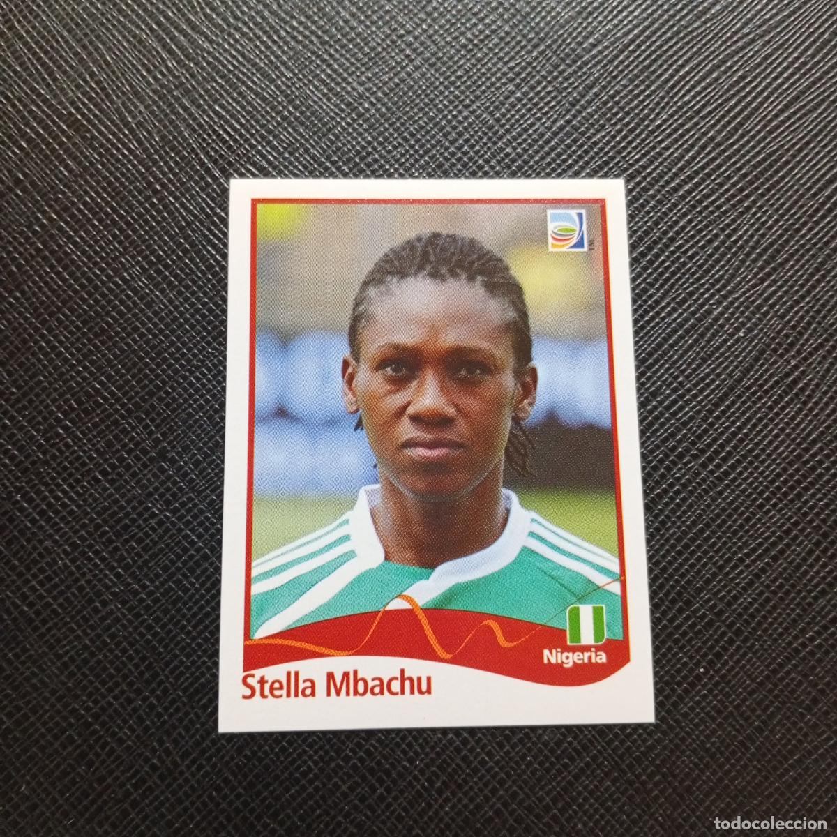Cartes &agrave; collectionner de Football: 76 STELLA MBACHU NIGERIA PANINI FEMENINO WOMEN&acute;S MUNDIAL 2011 ALEMANIA 11 SIN PEGAR A205 PG20