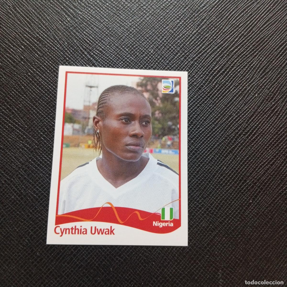 Cartes &agrave; collectionner de Football: 77 CYNTHIA UWAK NIGERIA PANINI FEMENINO WOMEN&acute;S MUNDIAL 2011 ALEMANIA 11 SIN PEGAR A205 PG20