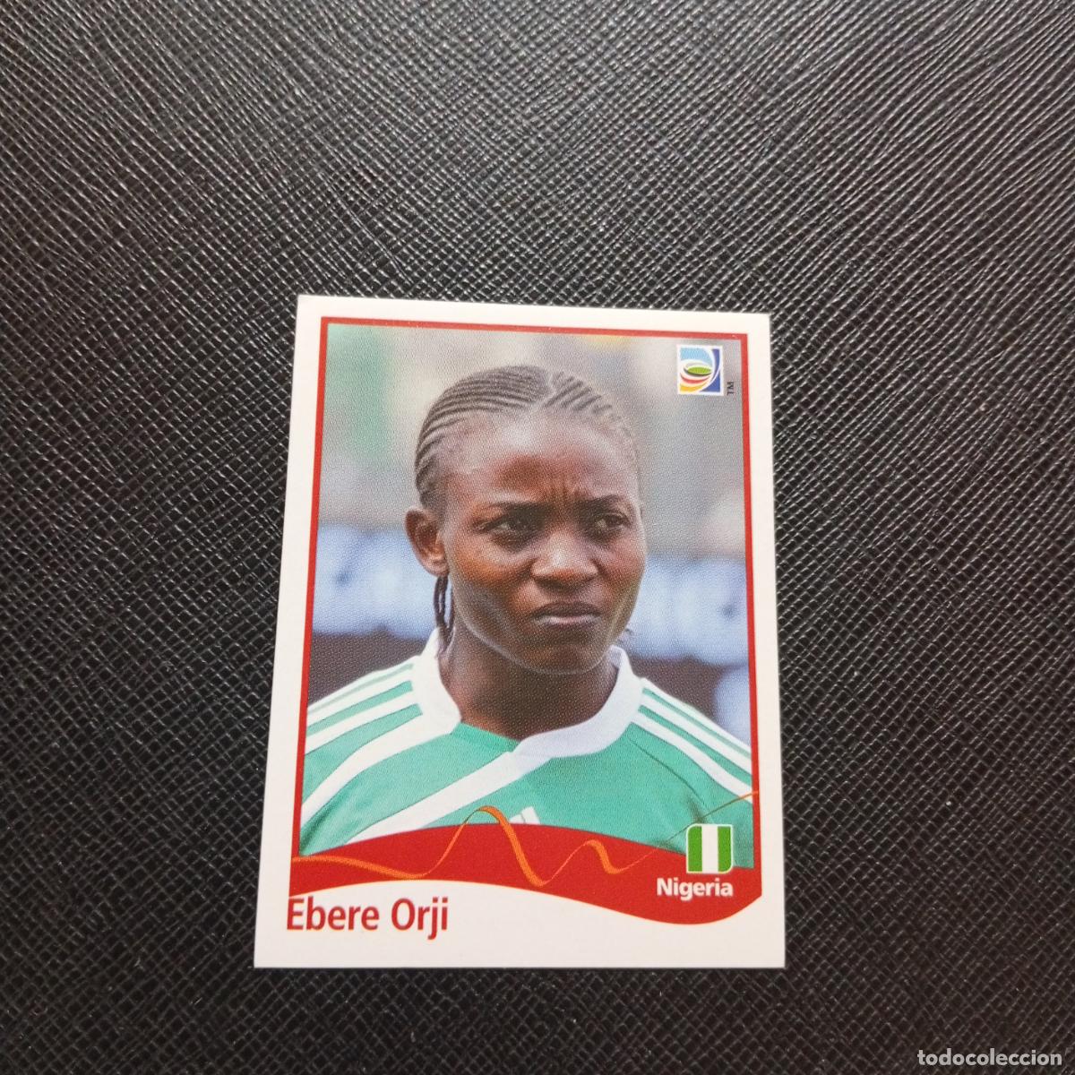 Cartes &agrave; collectionner de Football: 78 EBERE ORJI NIGERIA PANINI FEMENINO WOMEN&acute;S MUNDIAL 2011 ALEMANIA 11 SIN PEGAR A205 PG20
