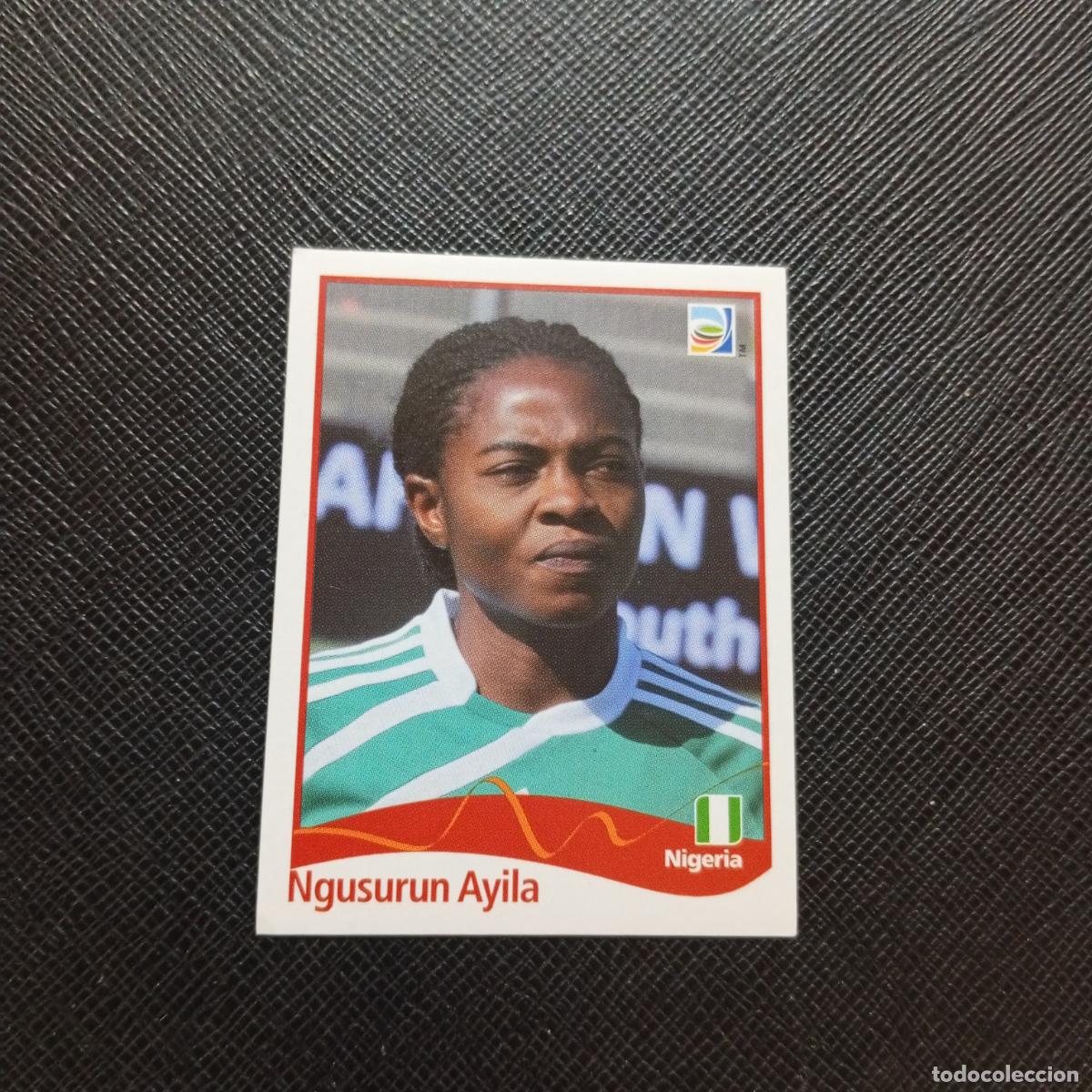 Cromos de F&uacute;tbol: 81 NGUSURUN AYILA NIGERIA PANINI FEMENINO WOMEN&acute;S MUNDIAL 2011 ALEMANIA 11 SIN PEGAR A205 PG20