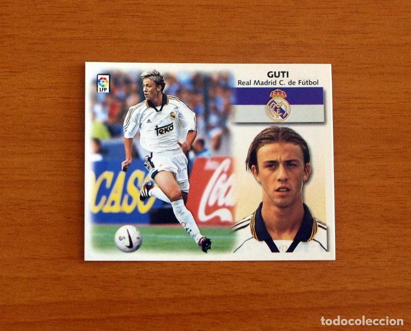 Cromos de F&uacute;tbol: Real Madrid - Guti - Ediciones Este Liga 1999-2000, 99-00 - Nunca Pegado